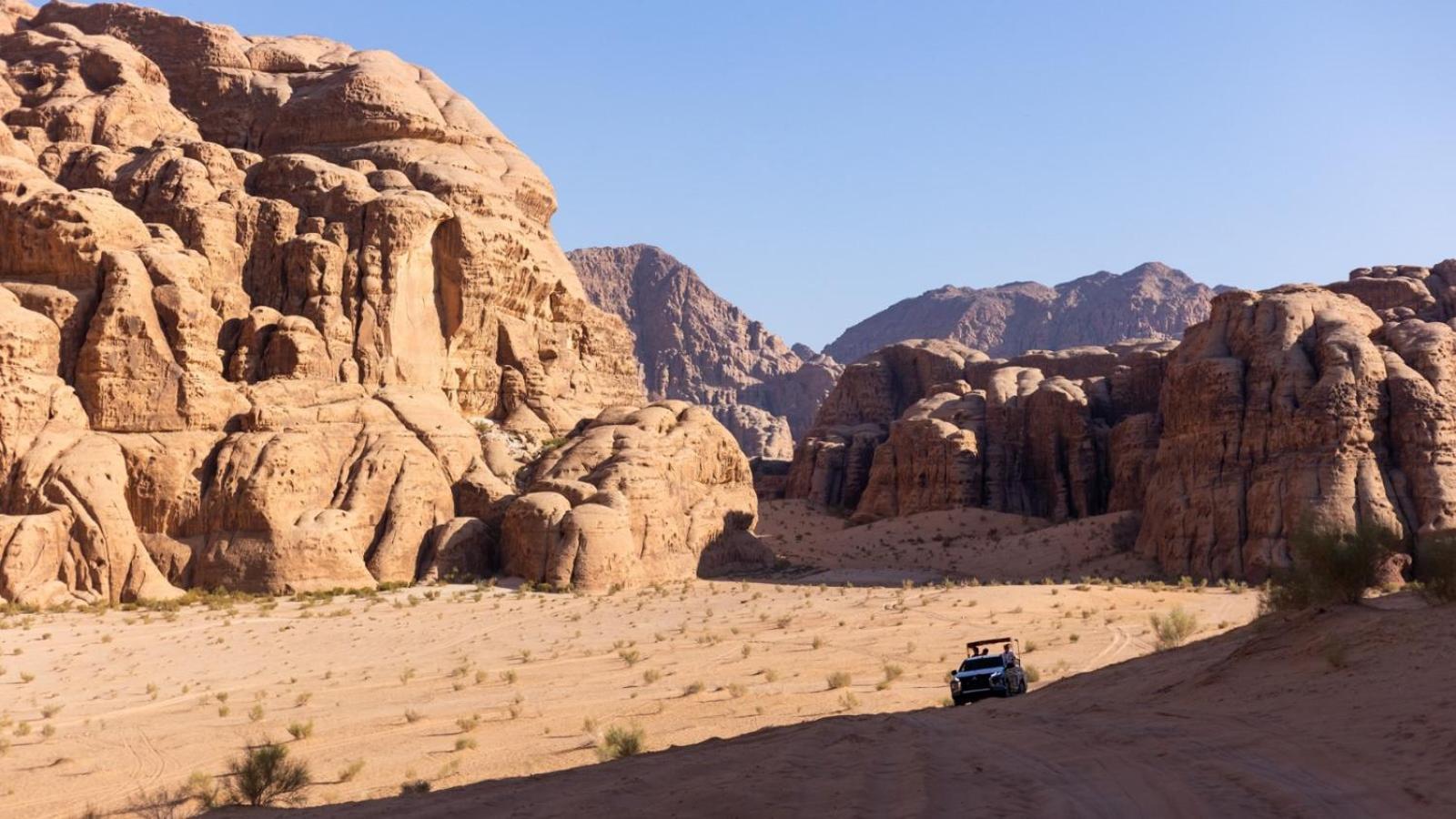 Wadi Rum Caeser Camp Hotell Exteriör bild