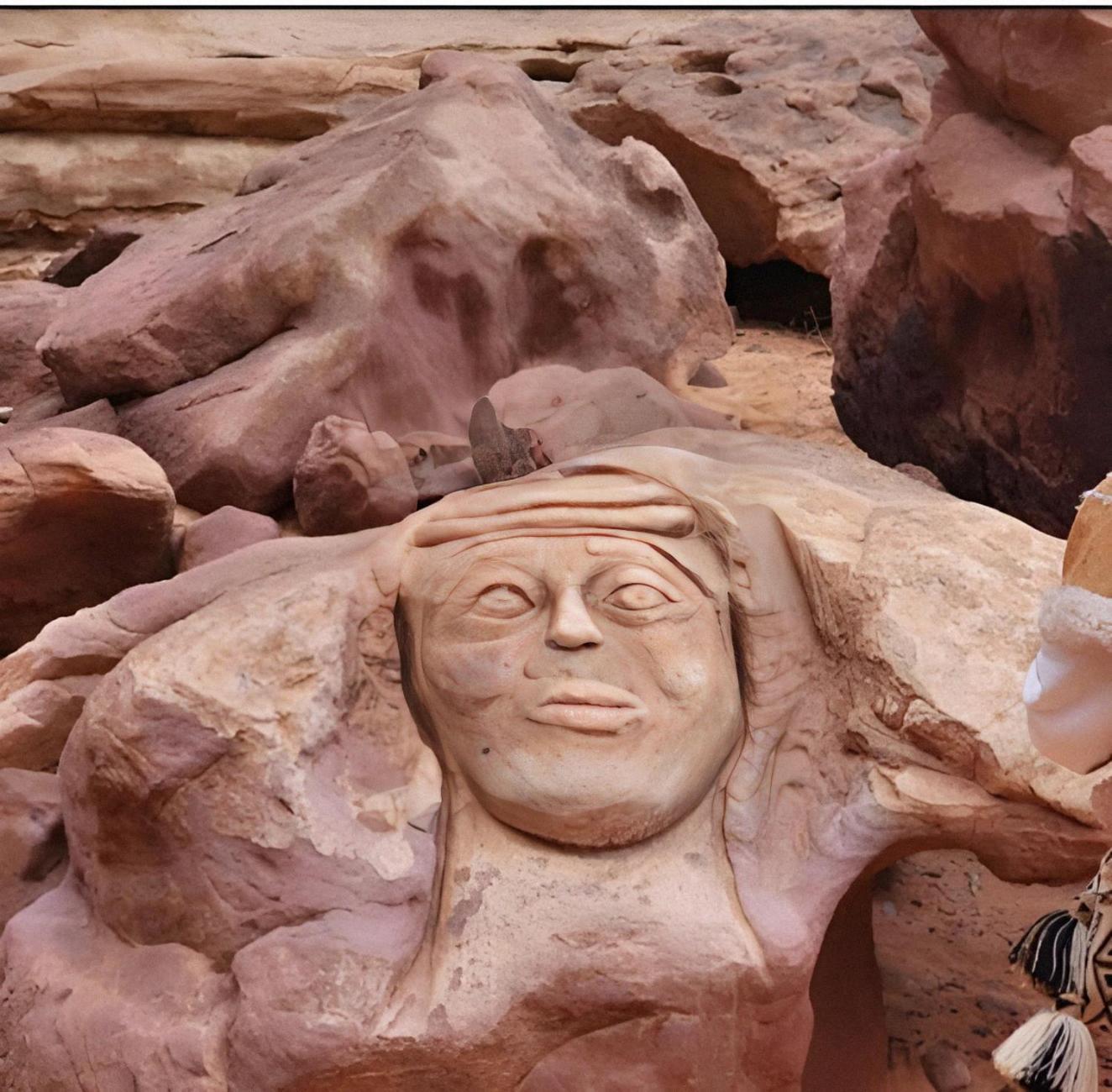 Wadi Rum Caeser Camp Hotell Exteriör bild